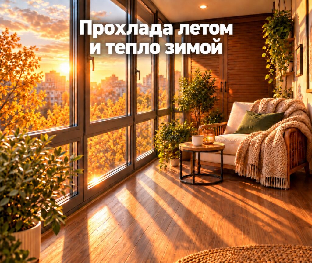 Теплый стеклопакет в подарок